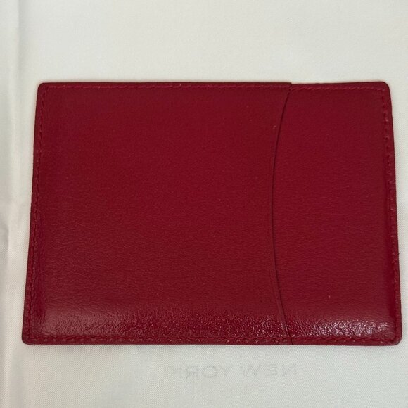 Rolex Red Leather Card Holder with Gold Logo never used!! - Picture 9 of 10